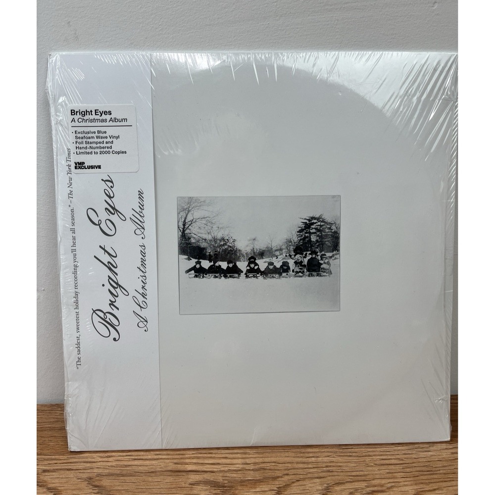 Bright‎ Eyes A Christmas Album- Blue Seaform Wave Vinyl, Limited Edition NEW